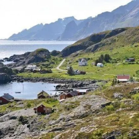 Nesland I Lofoten, Romslig Feriehus Med Havutsikt, Badstue Og Badestamp בית נופש *